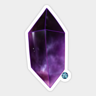 Amethyst Crystal Sticker